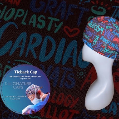 Cardiology Speciality Surgical Cap