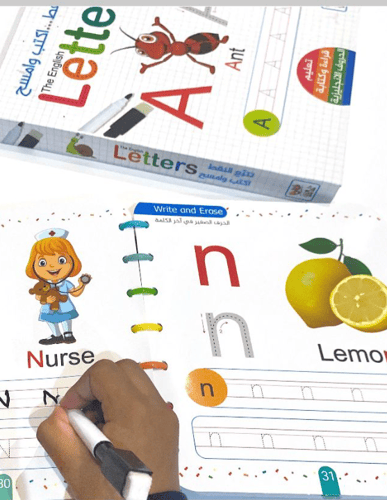 تتبع النقط ، اكتب وامسح