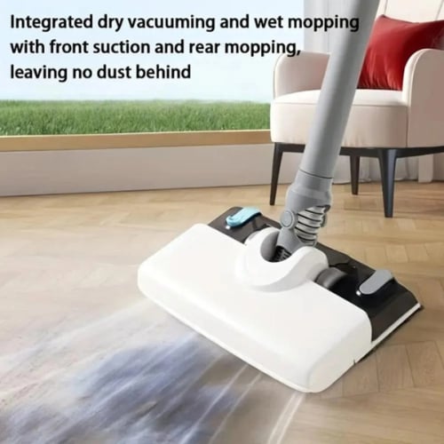 مكنسة كهربائية لاسلكية بقوة شفط عالية وخزان ماء لل...