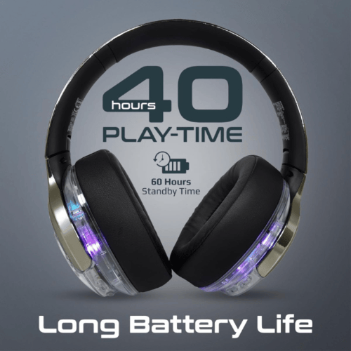 بروميت سماعات راس لاسلكية شفافة عالية الدقة بتقنية...