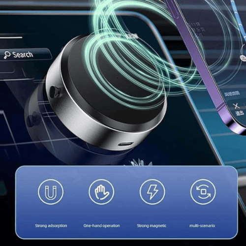 حامل جوال مغناطيسي قابل لتثبيت في اي مكان سطحي بسح...