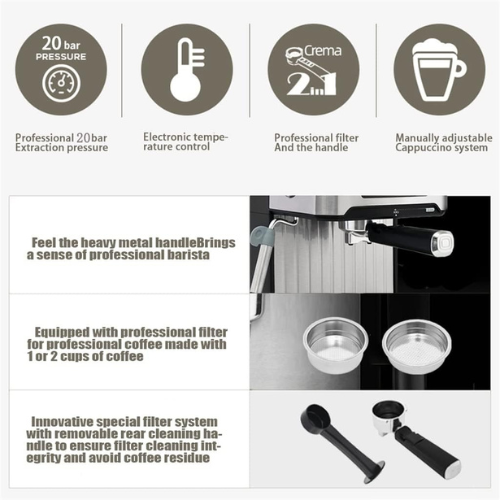 ماكينة صنع القهوة من دينكس صنع قهوة كابتشينو و اسب...