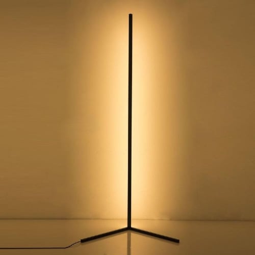 اضاءة ليد أرضي زاوية متعددة اللون تحكم بالريموت