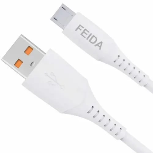 كيبل مايكرو USB بطول 1.2 متر – ماركة فيدا FEIDA AS...