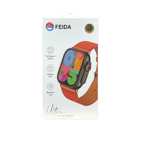 ساعة ذكية الترا الاصدار الثامن لون اورنج - ماركة ف...