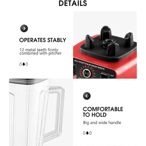 خلاط بقوة 4500 واط لجميع الاستخدامات + الفرامة