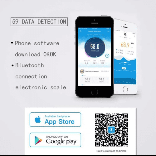 ميزان ذكي – أسود