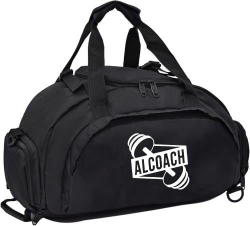 حقيبة رياضية ALCOACH مع حجرة للأحذية وجيب مبلل، حق...