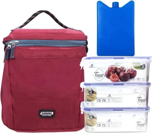 الكوتش شنطة غداء معزولة قابلة للطي ومانعة للتسرب و...