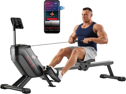 جهاز التجديف ALCOACH، جهاز تجديف مغناطيسي يعمل بال...