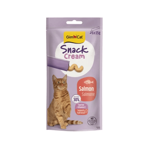 Gim Cat SNACK CREAM SALMON 6X15G