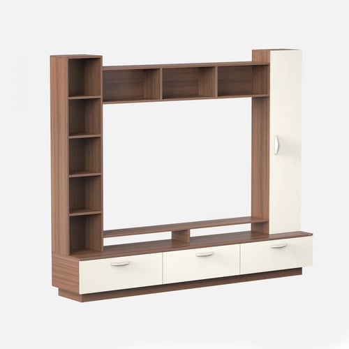 طاولة تلفزيون بجوانب مرتفعة