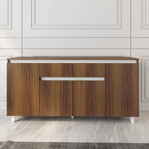 كونسول لون بني مع أبيض من ياقوتة