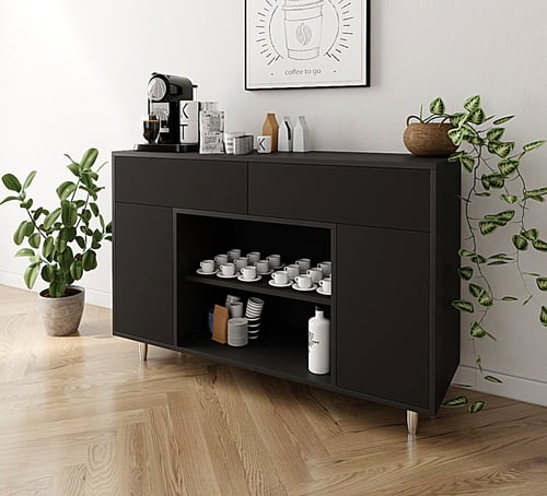 ركن قهوه اسود بدرفات وأدراج