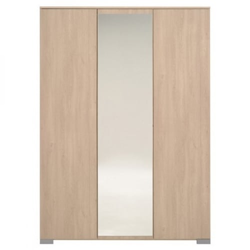 خزانة ملابس بـ 3 أبواب مع مرآه