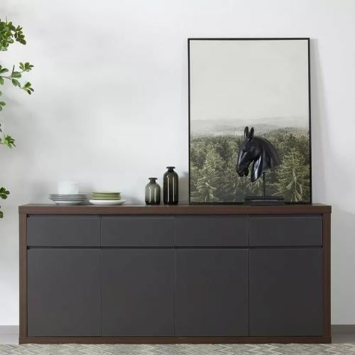 وحدة تخزين بوفيه بـ4 أبواب و4 أدراج من ياقوتة