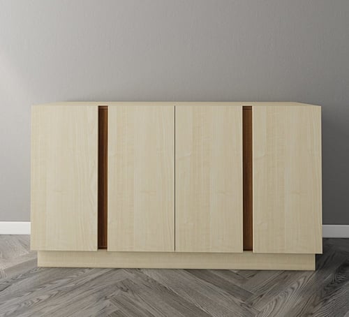 ركن قهوة لون بيج مع بني