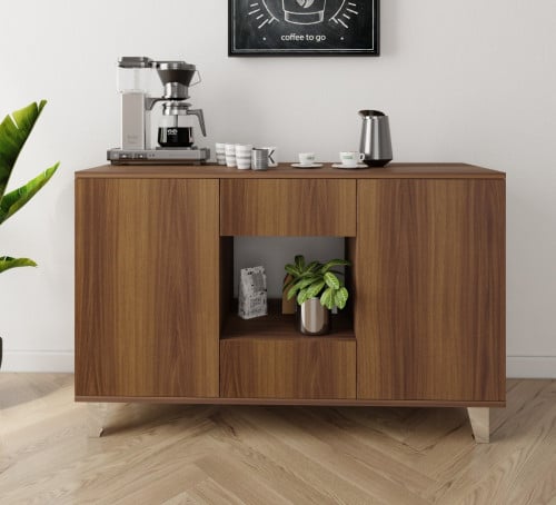 ركن قهوة متعدد الإستخدام لون بني