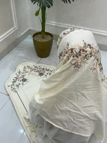 طقم صلاة - ابيض