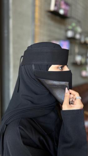 عرض 6نقابات كازا مبطن حرير -قصير مطاط طويل