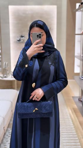 شيفون صيفي خفيف بطرحه مطابقه لللعبايه