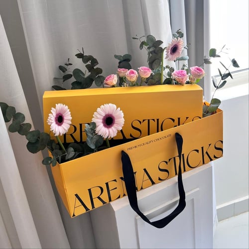 تنسيق تشوكلت بالورد