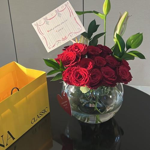 Bloom in vase