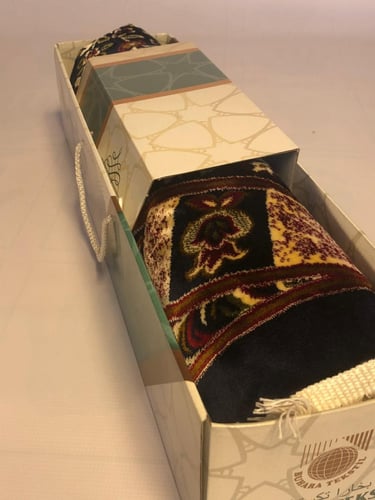 سجادة الكعبة تركية فاخرة (كحلي فقط)