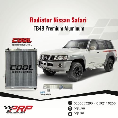 Full aluminum modified radiator from COOL Premium...