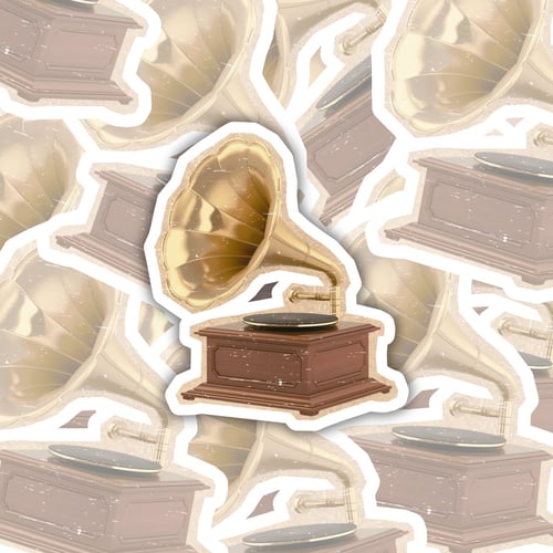 ستيكر آلة موسيقى