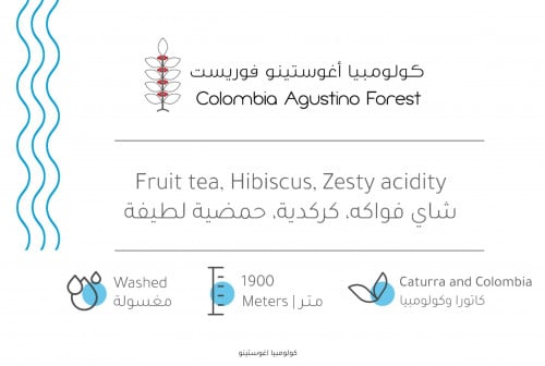 كولومبيا اغوستينو 227 جرام - بيت التحميص