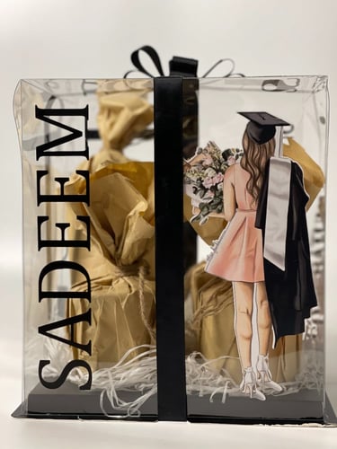 بوكس شفاف تخرج