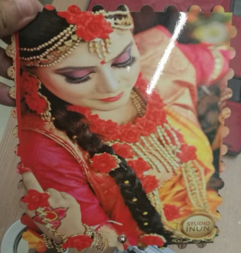 للطباعه سبلميشن برواز من الخشب المضغوط مع لمعة