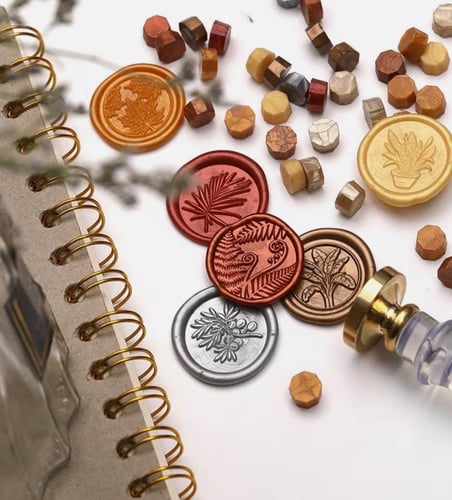 كيس شمع برونزي