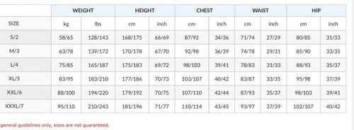 كريسي باهيا 2.5mm جمب سوت رجالي Cressi Bahia 2.5mm...