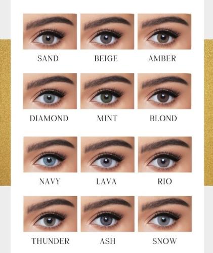 عدسات لاصقة وندر لوك عبوة من 10 عدسات WONDER LOOK