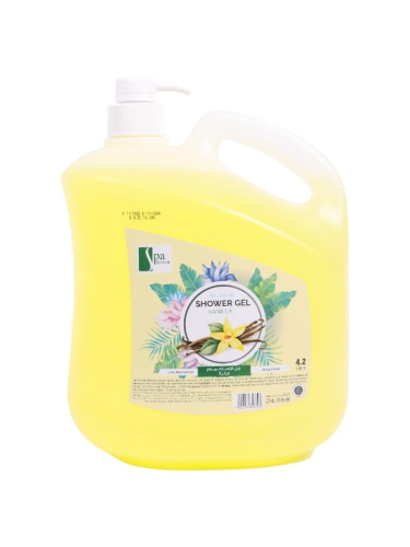 جل استحمام الفانيلا من سبا سيستم - 4.2 لتر