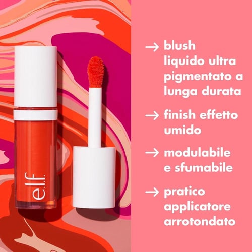 بلاشر احمر خدود كريمي ايلف داستي روز ELF COMO LIQU...