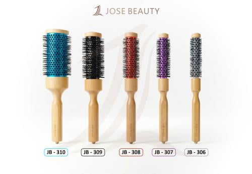 فرشاة JOSE BEAUTY الدائرية – ستيل مقاوم للحرارة