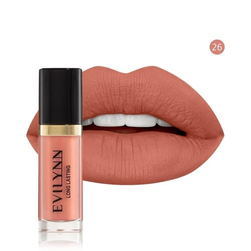 روج احمر شفاة سائل من ايفيلين ثابت EVILYNN