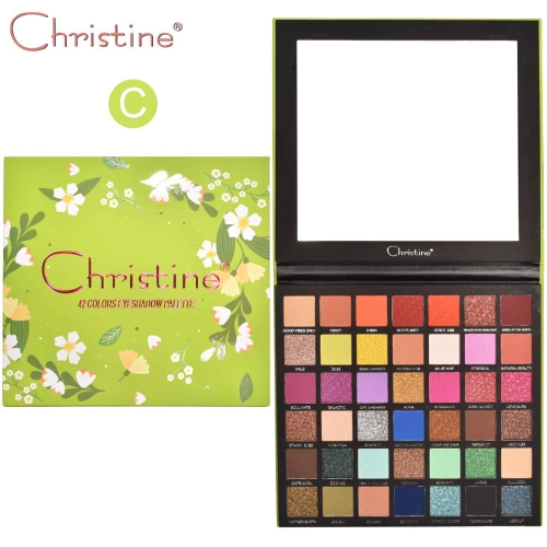 باليت ظل عيون CHRISTIN كرستين الوان النود C
