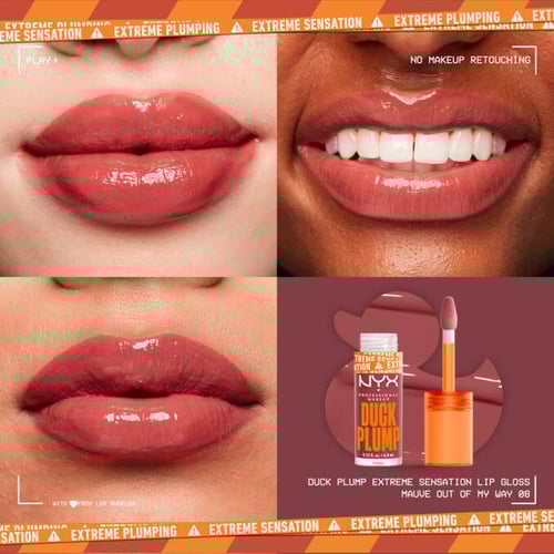 قلوس ملمع ومكبر الشفاه داك بلامب من نيكس NYX - MAU...