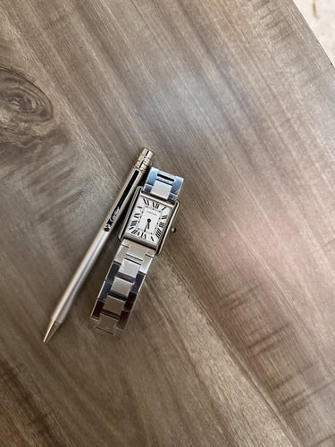 طقم ساعة + قلم نحيف