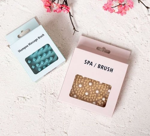 مجموعة الفرش - فرشة سيليكون + فرشة المساج