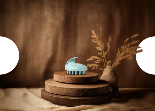 فرشة سيليكون - تنظيف ومساج لفروة الراس