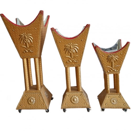 مباخر حجم كبير - ملبس جلد