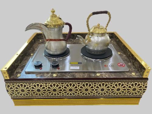 هيتر مع ابريق ودلة