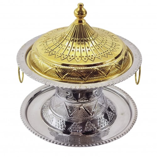 تمرية مقاس 22 سم - فضي