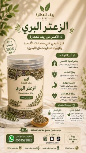 الزعتر البري للشاي