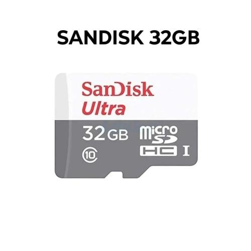 ذاكرة ميموري SanDisk Ultra 32GB MicroSD عالية السر...